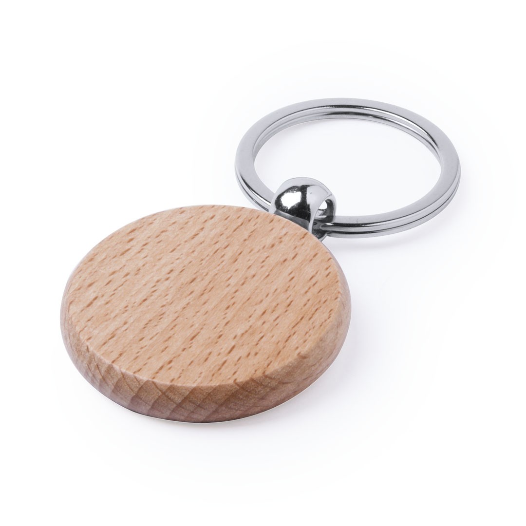 LLAVERO MADERA VARIAS FORMAS - Imagen 3
