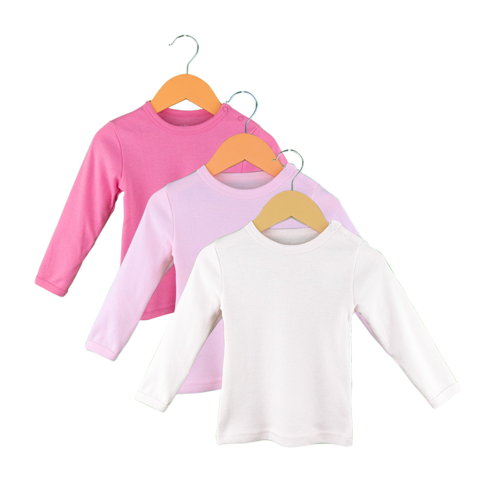 CAMISETA BEBÉ ALGODÓN MANGA LARGA