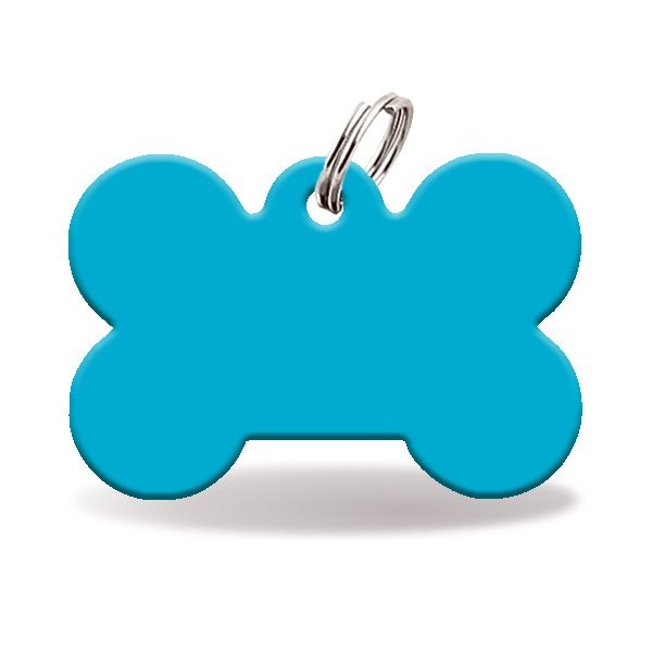 PLACA IDENTIFICACION FORMA DE HUESO - Imagen 2