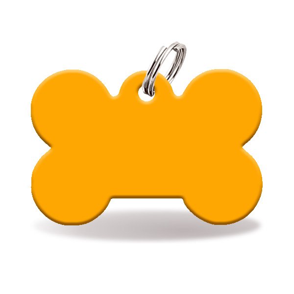 PLACA IDENTIFICACION FORMA DE HUESO - Imagen 3