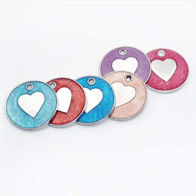 PLACA DE IDENTIFICACION CORAZON PREMIUM - Imagen 2