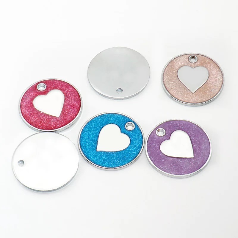 PLACA DE IDENTIFICACION CORAZON PREMIUM - Imagen 3