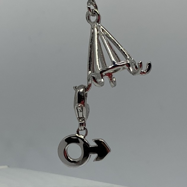 CHARM SIMBOLO HOMBRE