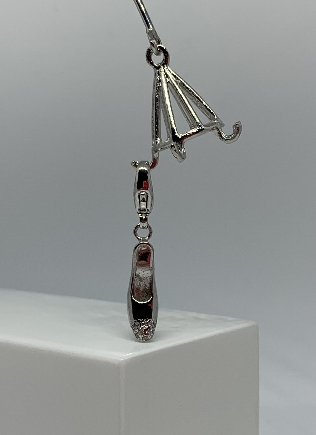 CHARM ZAPATO CON PUNTA DE CIRCONITAS - Imagen 2